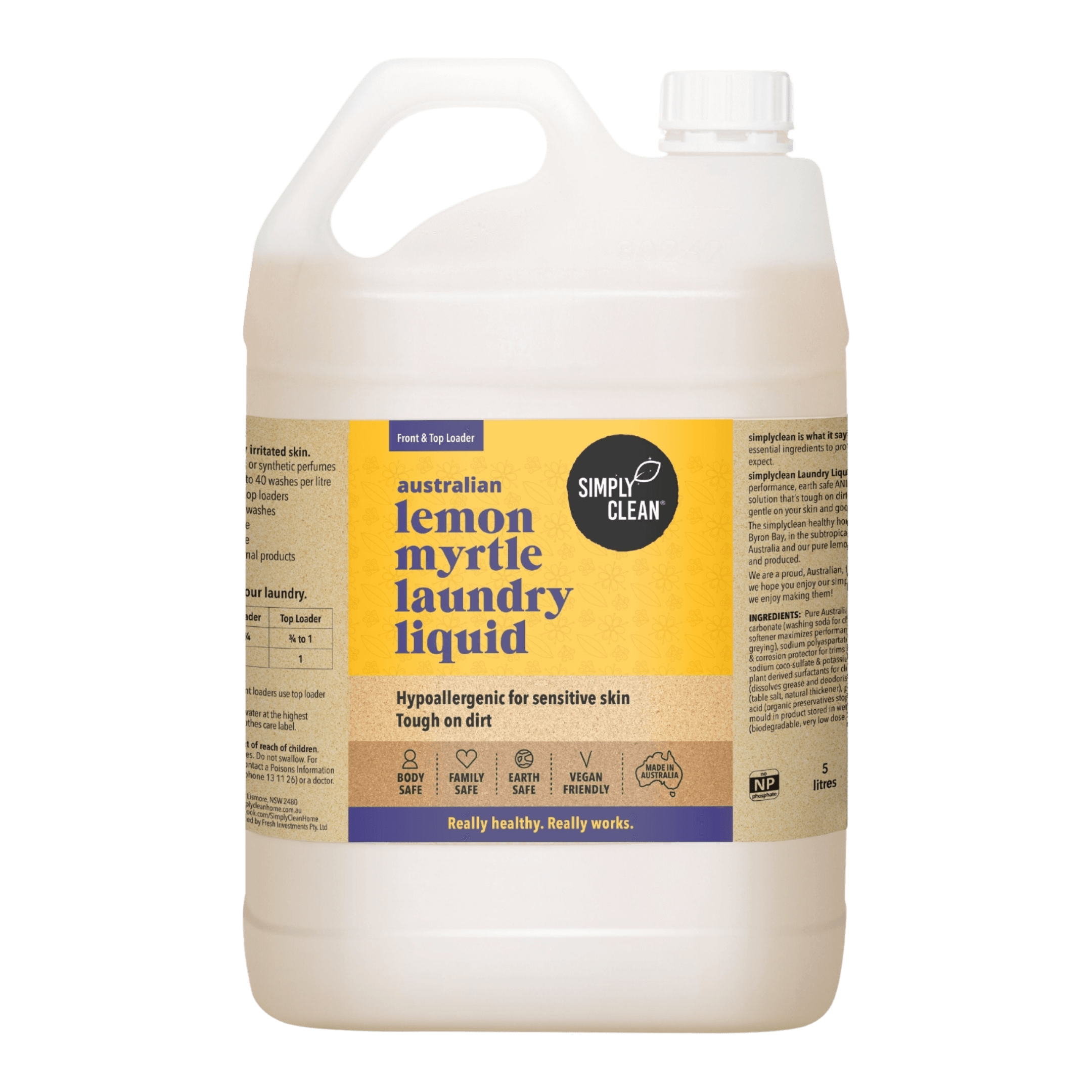 Lemon Myrtle Laundry Liquid - 1 Litre