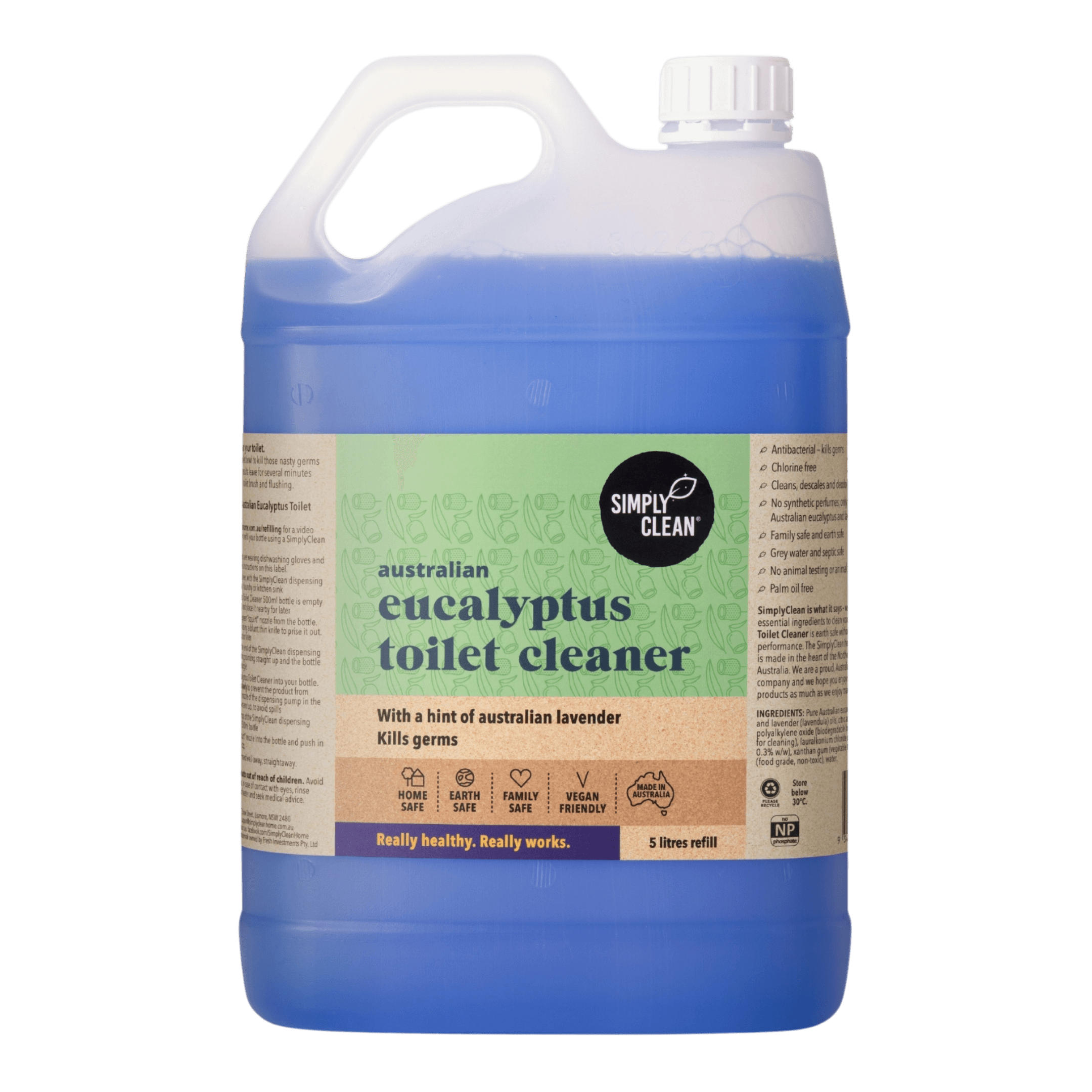 Eucalyptus Toilet Cleaner - 500ml.