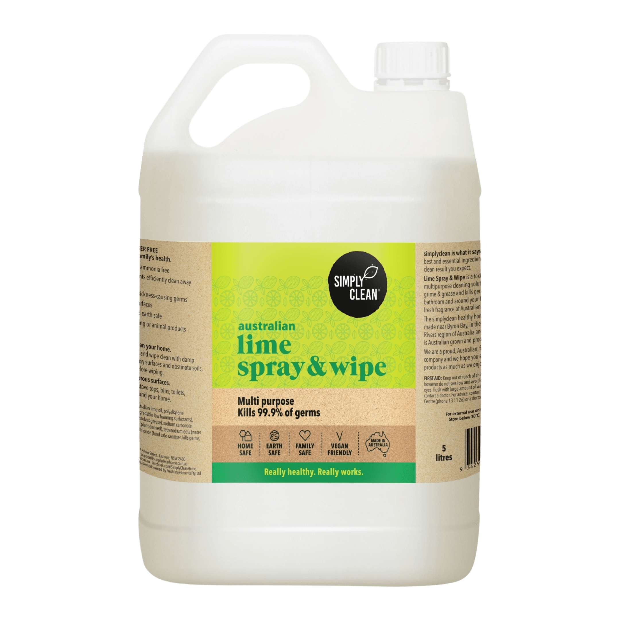 Lime Spray & Wipe - 500ml