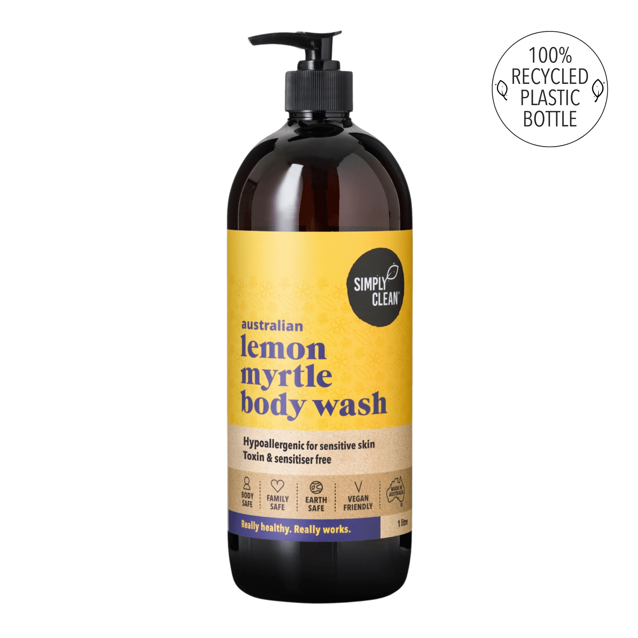 Lemon Myrtle Body Wash - 500ml.